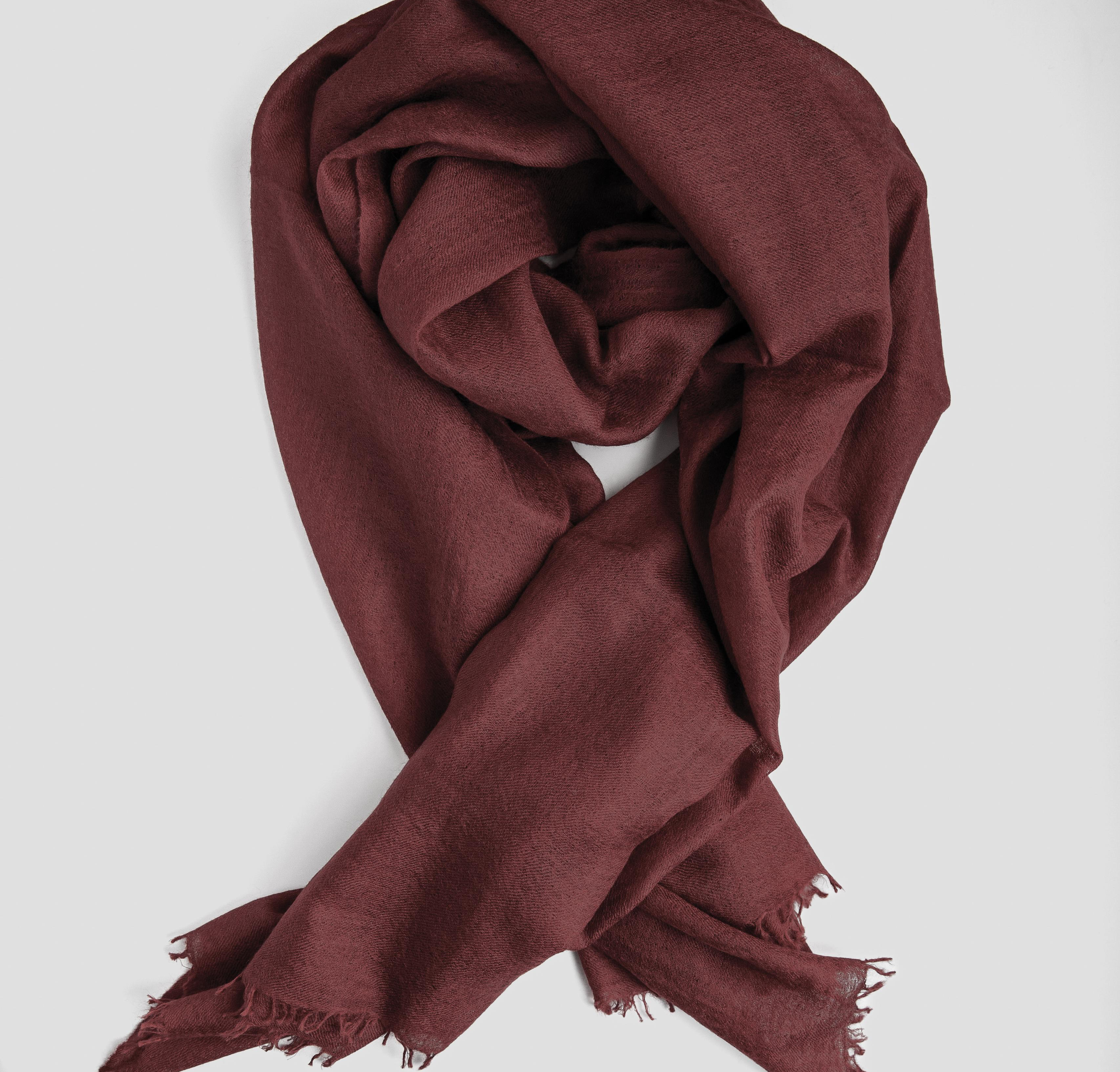 Cashmere Pashmina - Nepale Crimson